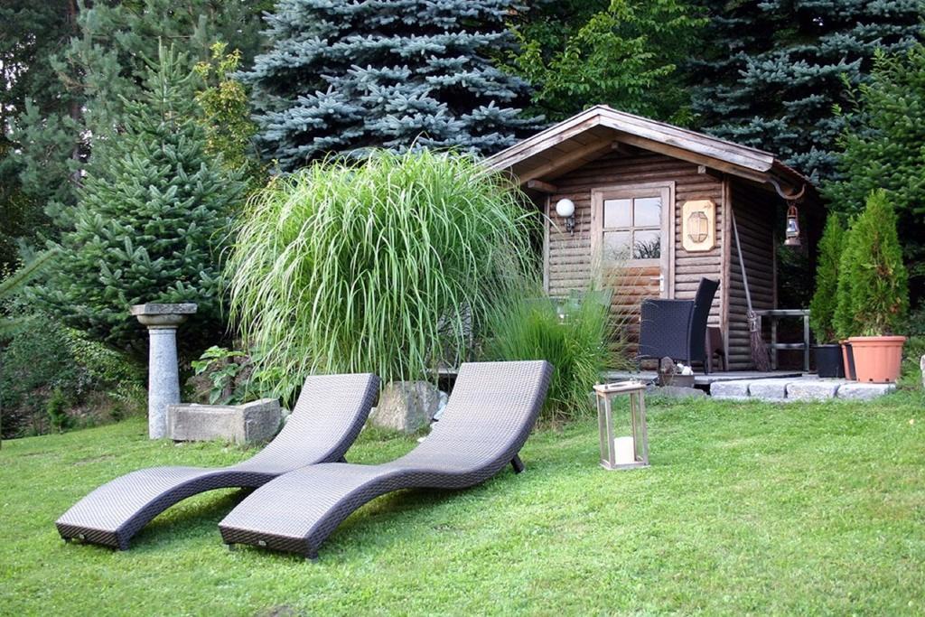 Chalets In Der Forststrasse Miltach Buitenkant foto