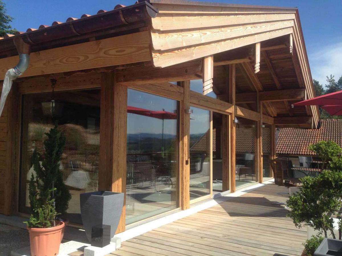 Chalets In Der Forststrasse Miltach Buitenkant foto